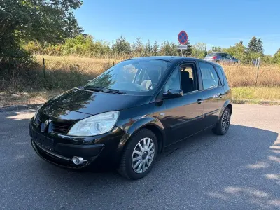 Gebraucht Renault Scénic II Exception 131 PS (96 kW) 2008 Schwarz Van / Kleinbus