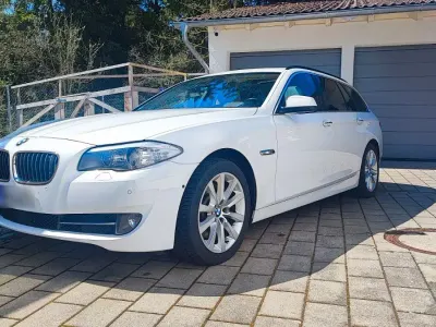 Brugt BMW 525 204 HK (150 kW) 2011 Hvid Stationcar