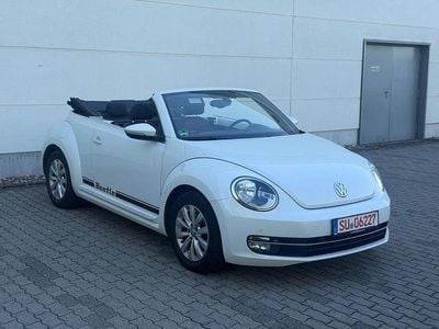 Usata VW Beetle Cabriolet Design 105 CV (77 kW) 2014 Bianco Cabrio