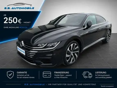 Usata VW Arteon R-line 239 CV (175 kW) 2017 Nero Utilitaria