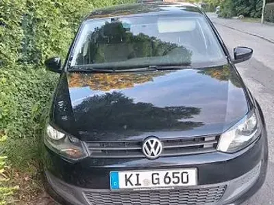 Gebraucht VW Polo Comfortline 69 PS (50 kW) 2010 Schwarz Kleinwagen