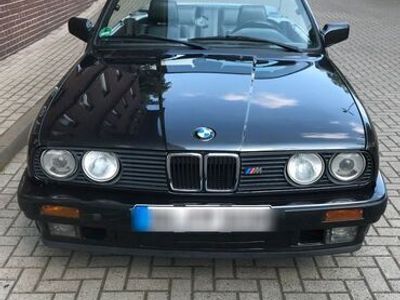 gebraucht BMW 318 Cabriolet E30 i diamantschwarz triple black