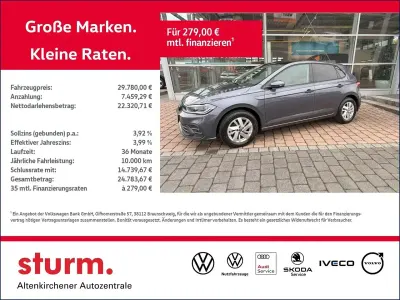 Używany VW Polo Style 116 KM (85 kW) 2024 Szary Sedan/Limuzyna