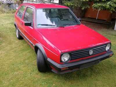 Gebraucht VW Golf II 55 PS (40 kW) 1989 Rot Kleinwagen