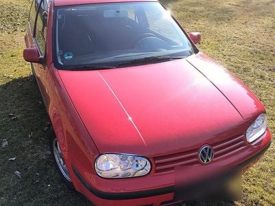Gebraucht VW Golf IV 75 PS (55 kW) 1999 Rot Kleinwagen
