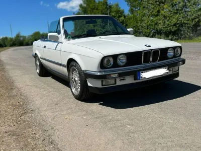 Gebraucht BMW 320 Cabriolet 129 PS (94 kW) 1990 Weiß Cabrio