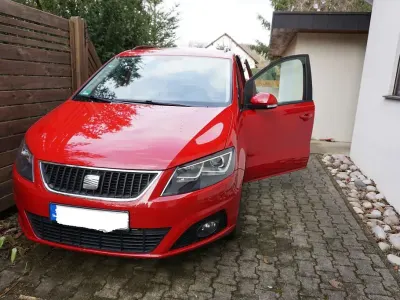 Gebraucht Seat Alhambra Ecomotive 150 PS (110 kW) 2011 Rot Van / Kleinbus