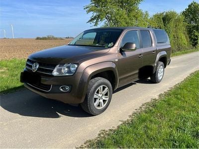 Usata VW Amarok Highline 180 CV (132 kW) 2013 Marrone Pick-up