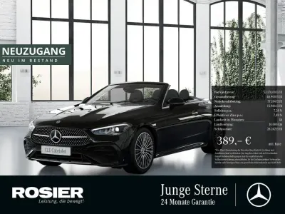 Gebraucht Mercedes 200 204 PS (150 kW) 2025 Schwarz / obsidianschwarz (metallic) Cabrio