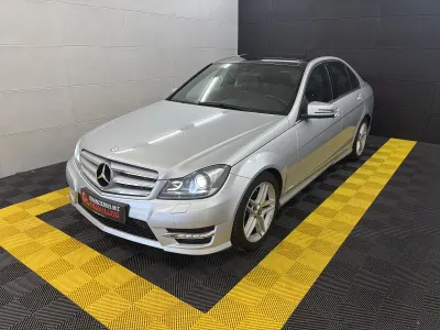 Gebraucht Mercedes C200 AMG line 184 PS (135 kW) 2013 Silber Limousine