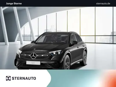 Gebraucht Mercedes GLC220 AMG line 197 PS (144 kW) 2025 Metalliclack obsidianschwarz SUV