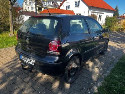 Gebraucht VW Polo Comfortline 69 PS (50 kW) 2008 Schwarz Kleinwagen