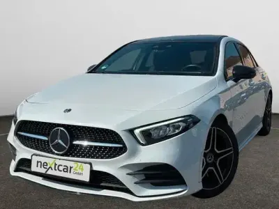 Gebraucht Mercedes A250 AMG line 224 PS (164 kW) 2020 Weiß metallic Limousine