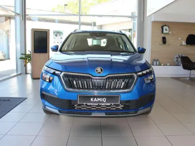 Gebraucht Skoda Kamiq 110 PS (80 kW) 2023 Raceblau metallic SUV