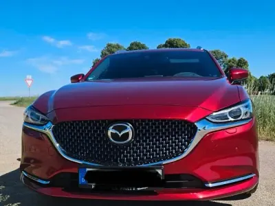 Gebraucht Mazda 6 Sports-Line 194 PS (142 kW) 2021 Rot Kombi