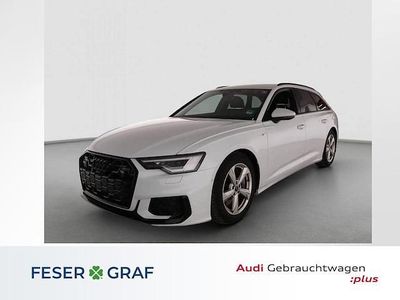 Gebraucht Audi A6 S-Line 299 PS (219 kW) 2025 Gletscherweiß metallic Kombi