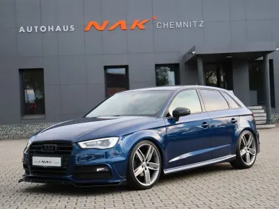 Używany Audi A3 S-Line 125 KM (91 kW) 2016 Niebieski Sedan/Limuzyna