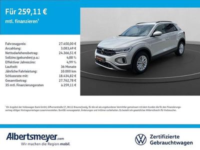 Second-hand VW T-Roc Life 116 CP (85 kW) 2026 Gri SUV