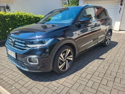 Gebraucht VW T-Cross Style 150 PS (110 kW) 2021 Schwarz SUV