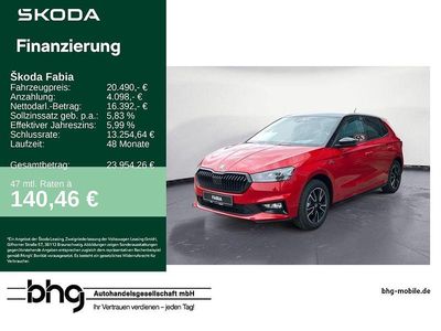 Gebraucht Skoda Fabia Monte Carlo 95 PS (69 kW) 2025 Rot Kleinwagen
