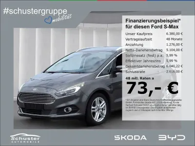 Gebraucht Ford S-MAX Titanium 211 PS (155 kW) 2016 Grau Van / Kleinbus
