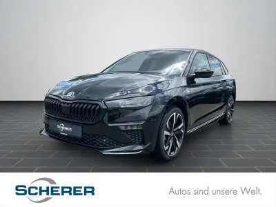 Gebraucht Skoda Scala Monte Carlo 150 PS (110 kW) 2025 Blackmagic perleffekt (metallic) Kleinwagen