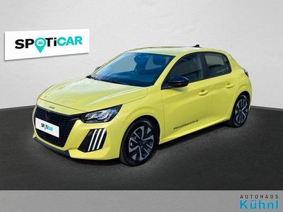 Gebraucht Peugeot 208 Active 101 PS (74 kW) 2024 Gelb Kleinwagen
