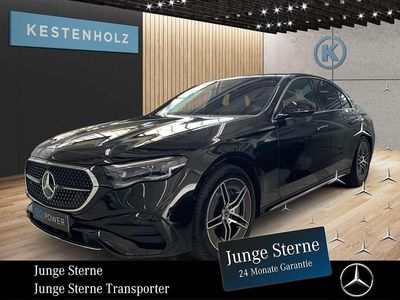 Gebraucht Mercedes E300 AMG 313 PS (230 kW) 2025 Lack obsidianschwarz Limousine