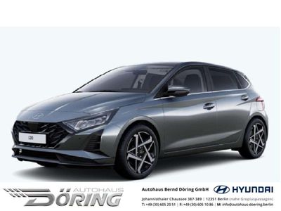 Neu Hyundai i20 Turbo 101 PS (74 kW) 2025 Aurora grey / met Limousine