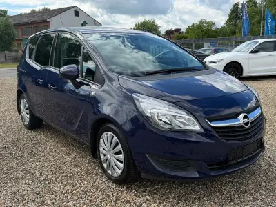 Gebraucht Opel Meriva Edition 95 PS (69 kW) 2016 Blau Van / Kleinbus