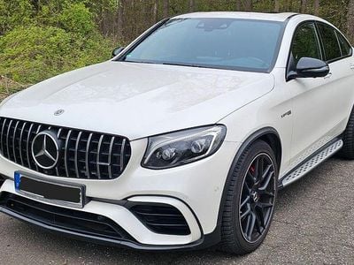 Begagnad Mercedes GLC63 AMG AMG 510 HK (375 kW) 2018 Vit Sportkupé