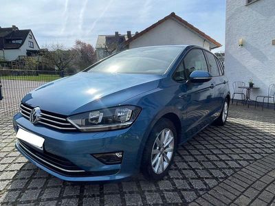 Gebraucht VW Golf Sportsvan LOUNGE 110 PS (80 kW) 2015 Blau Van / Kleinbus