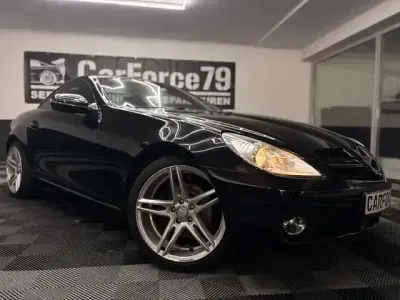 Usata Mercedes SLK200 184 CV (135 kW) 2008 Nero Cabrio