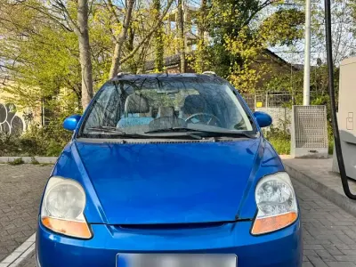 Usata Chevrolet Matiz 75 CV (55 kW) 2009 Blu Utilitaria