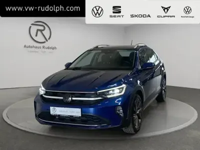Gebraucht VW Taigo Style 110 PS (80 kW) 2023 Reef blue metallic (metallic) SUV