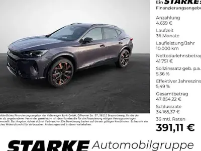 Nowe Cupra Formentor 204 KM (150 kW) 2025 Purpurowy SUV