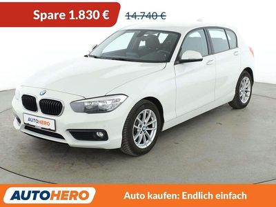Gebraucht BMW 118 Advantage 136 PS (100 kW) 2019 Weiß Kleinwagen