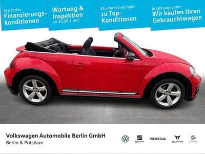 Gebraucht VW Beetle Cabriolet R-line 150 PS (110 kW) 2018 Tornadorot/textilverdeck schwa Cabrio
