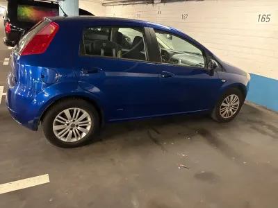 Gebraucht Fiat Grande Punto Dynamic 95 PS (69 kW) 2007 Blau Kleinwagen