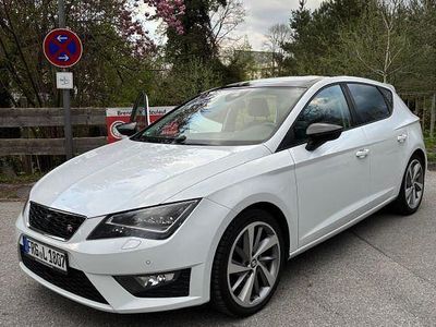 Usata Seat Leon ST FR 184 CV (135 kW) 2016 Bianco Station wagon