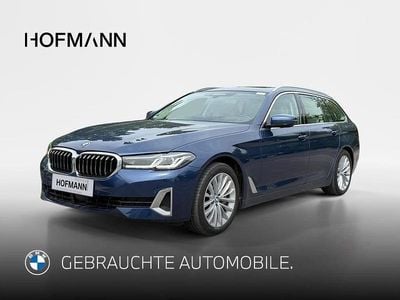 Phytonicblau metallic Gebraucht 2021 BMW 530 Luxury Line Kombi | 37.602 € (Guter Preis)