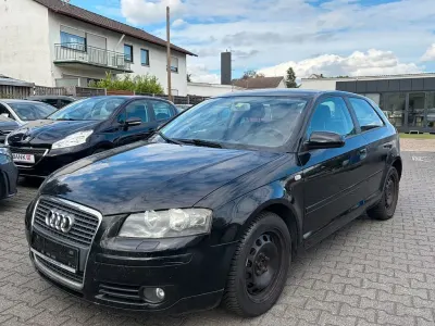 Gebraucht Audi A3 Attraction 102 PS (75 kW) 2008 Brillantschwarz Kleinwagen