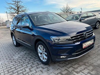 Blau Gebraucht 2021 VW Tiguan Allspace Highline SUV | 23.950 € (Superpreis)
