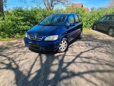 Brugt Opel Zafira 101 HK (74 kW) 2005 Blå MPV