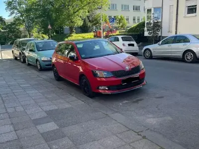Brugt Skoda Fabia Monte Carlo 90 HK (66 kW) 2017 Rød Sedan