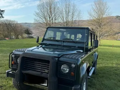 Brugt Land Rover Defender 122 HK (89 kW) 2003 Grøn SUV