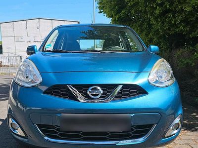 Gebraucht Nissan Micra 98 PS (72 kW) 2013 Blau Kleinwagen