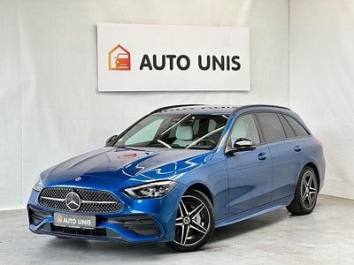 Usata Mercedes C220 AMG line 200 CV (147 kW) 2022 Blu Station wagon