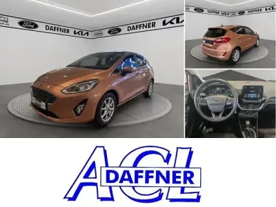 Używany Ford Fiesta Titanium 101 KM (74 kW) 2018 Brązowy Hatchback