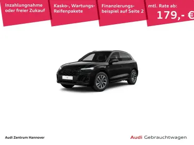Gebraucht Audi Q5 S-Line 204 PS (150 kW) 2023 Mythosschwarz metallic (metallic) SUV